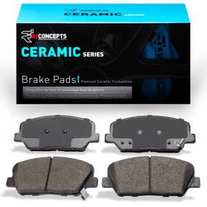 Hyundai Genesis Coupe Brake Pads - Front - R1 Concepts - R1 Ceramic - `10-`16 Hyundai Genesis Coupe Brake Pads - Front - R1 Concepts - R1 Ceramic - `10-`16